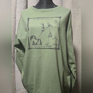 Green Graphic Sweatshirt